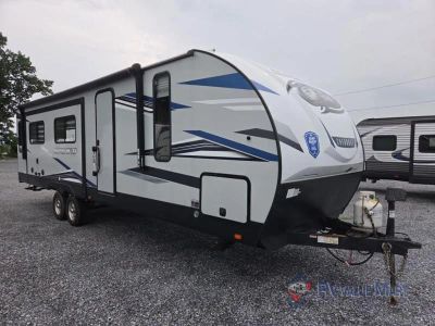 2021 Forest River RV Cherokee Alpha Wolf — rear three-quarter view