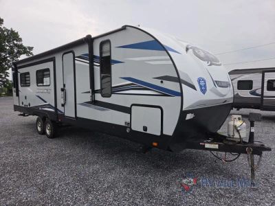2021 Forest River RV Cherokee Alpha Wolf — front three-quarter view