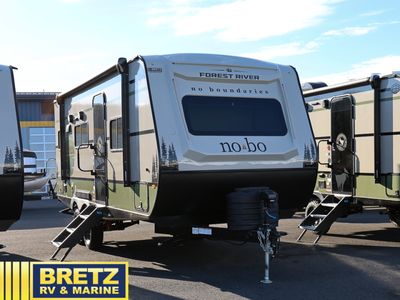 2026 Forest River RV No Boundaries — front three-quarter view