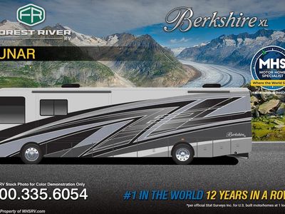 2026 Forest River Berkshire XL — front three-quarter view