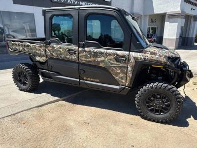 2026 Polaris® Ranger Crew XD 1500 NorthStar Ultimate Polaris Pursuit Camo — front three-quarter view