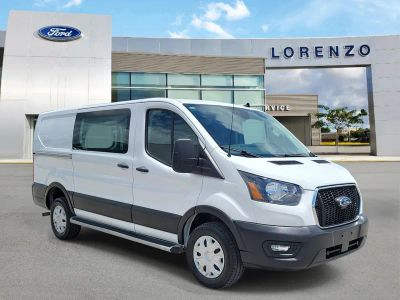 2024 Ford Transit Cargo Van — rear three-quarter view
