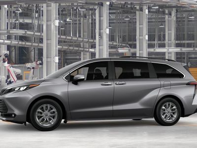 2026 Toyota Sienna — rear three-quarter view