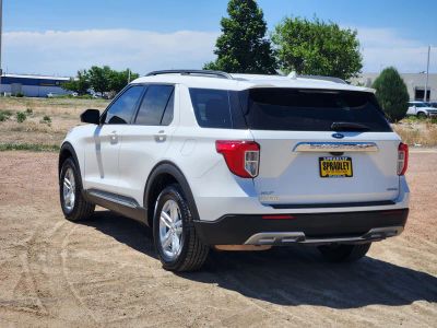 2021 Ford Explorer — rear three-quarter view