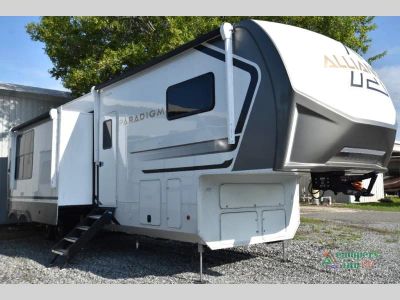 2026 Alliance RV Paradigm — rear three-quarter view