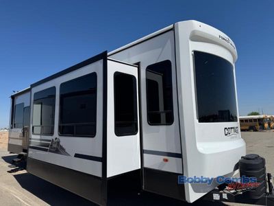 2025 Forest River RV Cedar Creek Cottage — rear three-quarter view