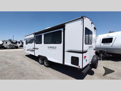 2025 CrossRoads RV Sunset Trail — engine compartment view