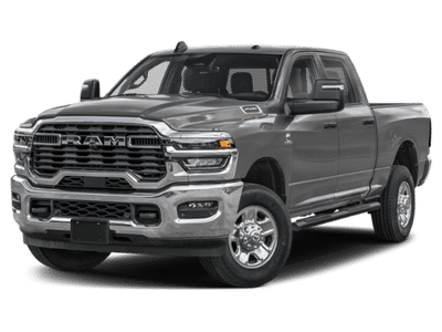 2025 Ram 2500 Laramie in Gray — front three-quarter view