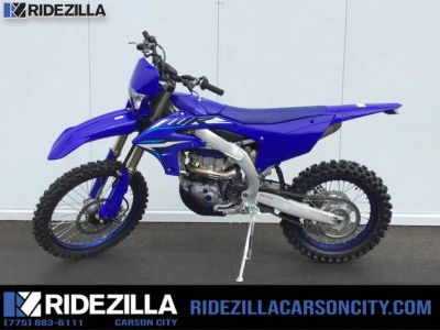 2026 Yamaha WR450F — front three-quarter view