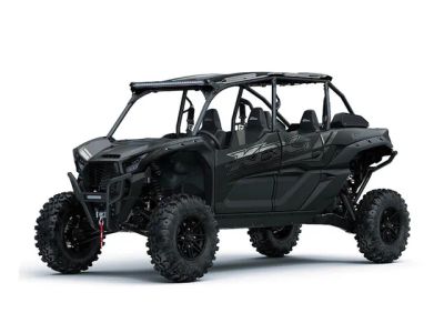 2025 Kawasaki Teryx® KRX4™ 1000 Blackout Edition — front three-quarter view