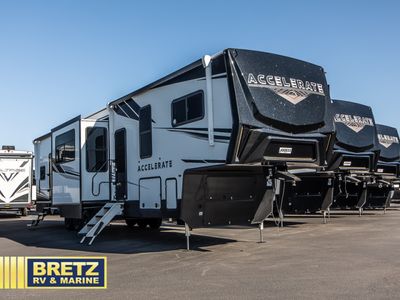 2026 KZ Accelerate — front three-quarter view