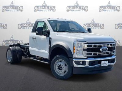 2026 Ford F-450SD XL in White — front three-quarter view