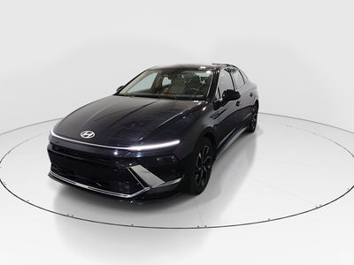 2024 Hyundai Sonata — rear three-quarter view