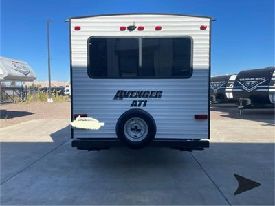 2019 Prime Time RV Avenger ATI — engine compartment view