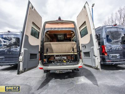 2017 Roadtrek Adventurer — engine compartment view