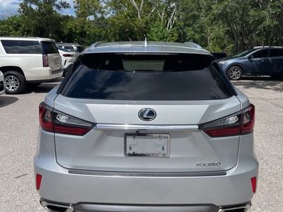 2016 Lexus RX — rear three-quarter view