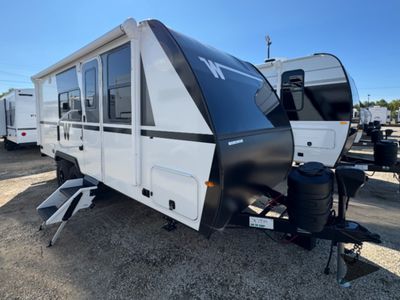 2026 Winnebago Micro Minnie — rear three-quarter view