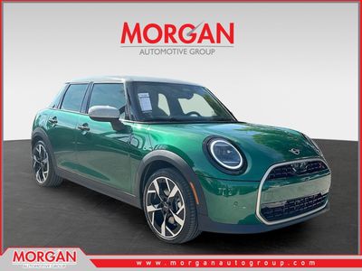 2026 MINI Hardtop 4 Door Cooper S in British Racing Green — front three-quarter view