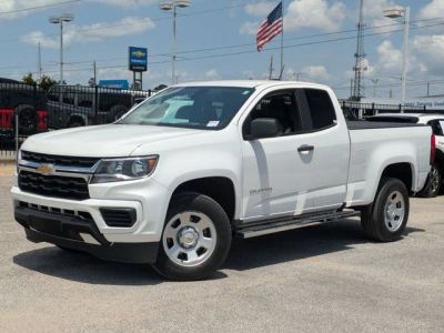 2021 Chevrolet Colorado Work Truck in White — front three-quarter view