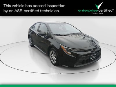 2024 Toyota Corolla LE CVT — front three-quarter view