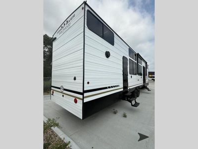 2026 Forest River RV Wildwood Lodge — rear three-quarter view