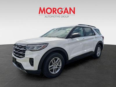 2026 Ford Explorer — engine compartment view