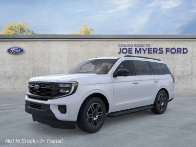 2026 Ford Expedition in Space Silver — front three-quarter view