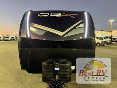 2025 Keystone RV Outback OBX — rear three-quarter view