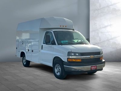 2025 Chevrolet Express Commercial Cutaway — front three-quarter view