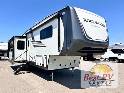 2026 Forest River RV Rockwood Signature — front three-quarter view