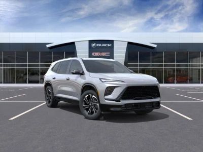 2026 Buick Enclave Sport Touring in Moonstone Gray Metallic — front three-quarter view