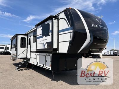 2026 Keystone RV Alpine — front three-quarter view