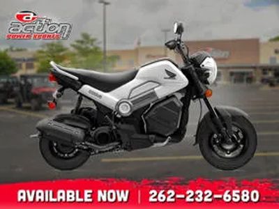 2026 Honda® Navi White — front three-quarter view