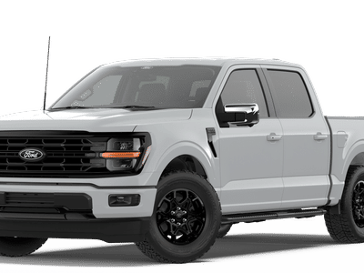 2026 Ford F-150 XLT in Avalanche — front three-quarter view