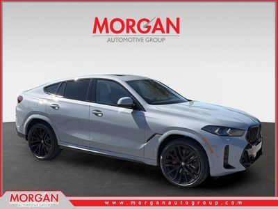 2026 BMW X6 xDrive40i in Gray — front three-quarter view
