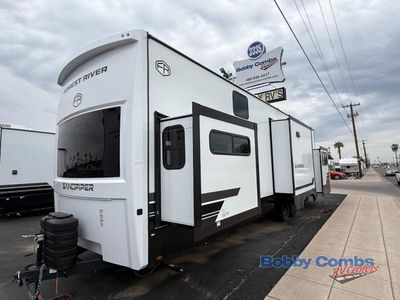 2026 Forest River RV Sandpiper Destination Trailers — side profile view