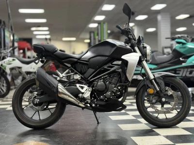 2019 Honda® CB300R ABS — front three-quarter view