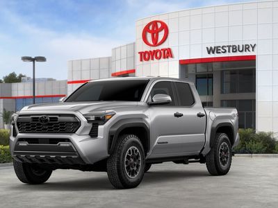 2026 Toyota Tacoma TRD OFF-ROAD in Celestial Silver Metallic — front three-quarter view