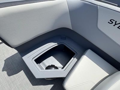 2025 Sylvan A 22 LZ DH Sport — engine compartment view