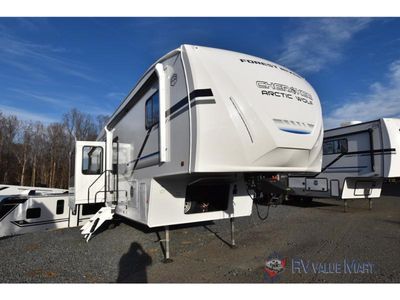 2026 Forest River RV Cherokee Arctic Wolf — front three-quarter view