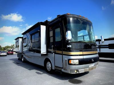 2008 Monaco RV Diplomat — front three-quarter view