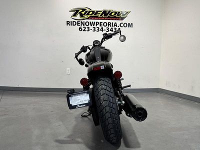 2025 Indian Motorcycle Scout Bobber Black Metallic — engine compartment view