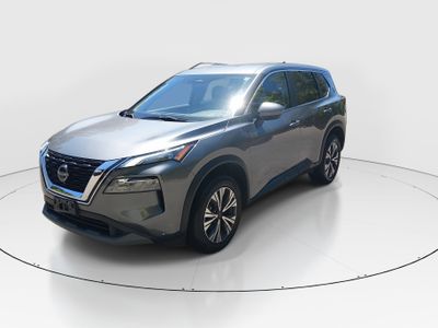 2023 Nissan Rogue — rear three-quarter view