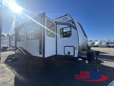 2026 Prime Time RV LaCrosse — front three-quarter view