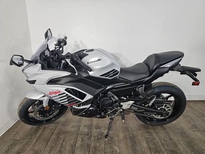 2026 Kawasaki Ninja 650 ABS — engine compartment view