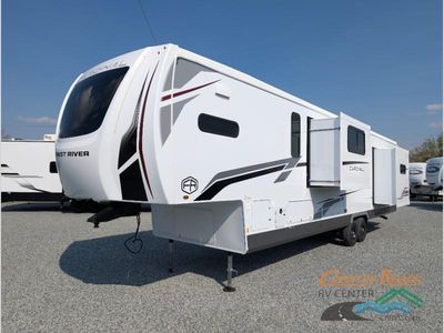 2026 Forest River Cardinal — rear three-quarter view