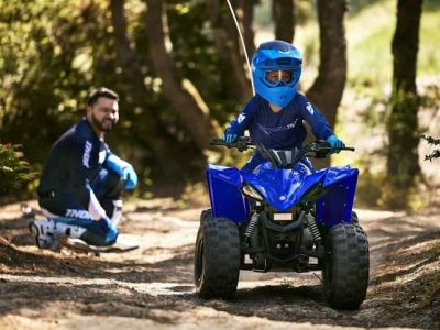 2026 Yamaha YFZ50 — front three-quarter view