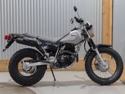 2027 Yamaha TW200 — front three-quarter view