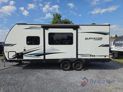 2022 Forest River RV Surveyor Legend — engine compartment view