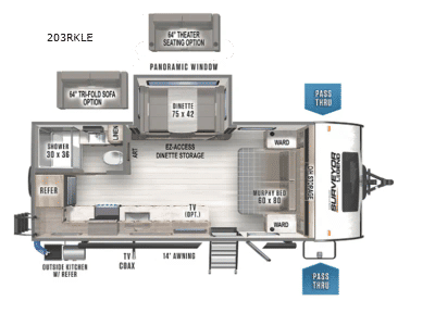 2022 Forest River RV Surveyor Legend — side profile view